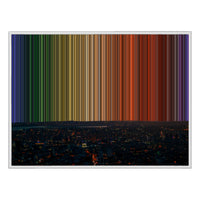 40×30" Float Frame Canvas - White Frame variant