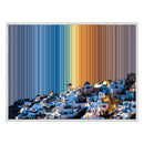 Lienzo con marco flotante, 40×30", marco blanco