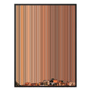 40×32" Metallic Float Frame Canvas - Black Frame variant