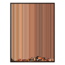 40×32" Metallic Float Frame Canvas - Brown Frame variant