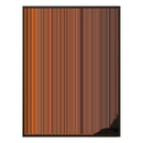 40×32" Metallic Float Frame Canvas - Brown Frame variant