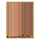 40×32" Metallic Float Frame Canvas - Gold Frame variant