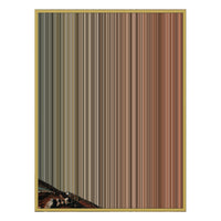 40×32" Metallic Float Frame Canvas - Gold Frame variant