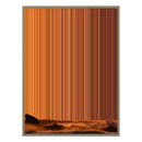 40×32" Metallic Float Frame Canvas - Natural Frame variant