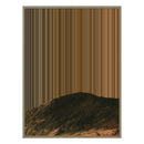 40×32" Metallic Float Frame Canvas - Natural Frame variant