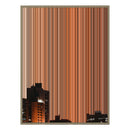 40×32" Metallic Float Frame Canvas - Natural Frame variant