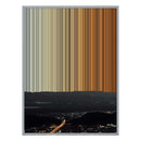 40×32" Metallic Float Frame Canvas - Silver Frame variant