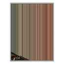 40×32" Metallic Float Frame Canvas - Silver Frame variant