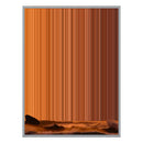 40×32" Metallic Float Frame Canvas - Silver Frame variant