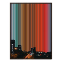 36×48" Framed Canvas - Brown Frame variant
