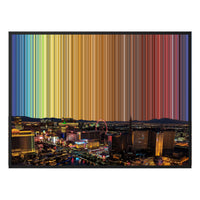 48×36" Framed Canvas - Black Frame variant