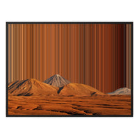 48×36" Framed Canvas - Black Frame variant