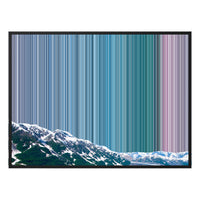 48×36" Framed Canvas - Black Frame variant