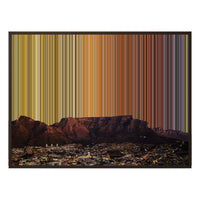 48×36" Framed Canvas - Brown Frame variant