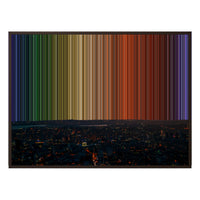 48×36" Framed Canvas - Brown Frame variant