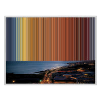 Lienzo con marco clásico, 48×36", marco blanco