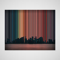 Leinwandbild auf 38 mm starkem Keilrahmen im Format 20×16"