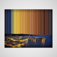 Vieste, Italia: vista frontal del lienzo que muestra la obra en detalle