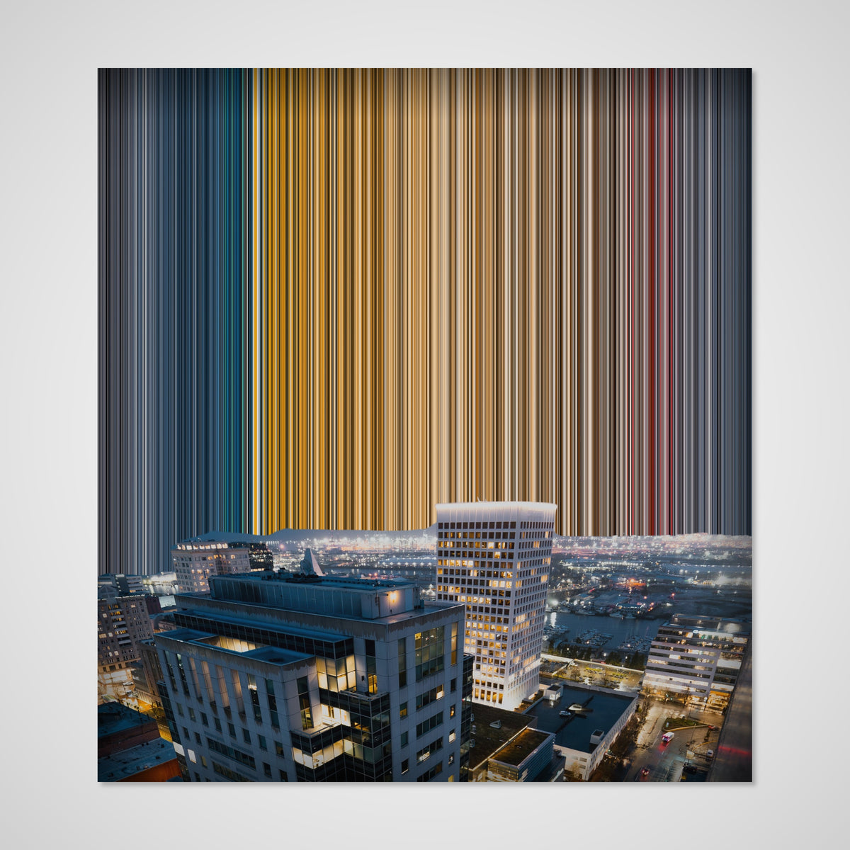 Lærred på 38 mm blindramme, 22×24"