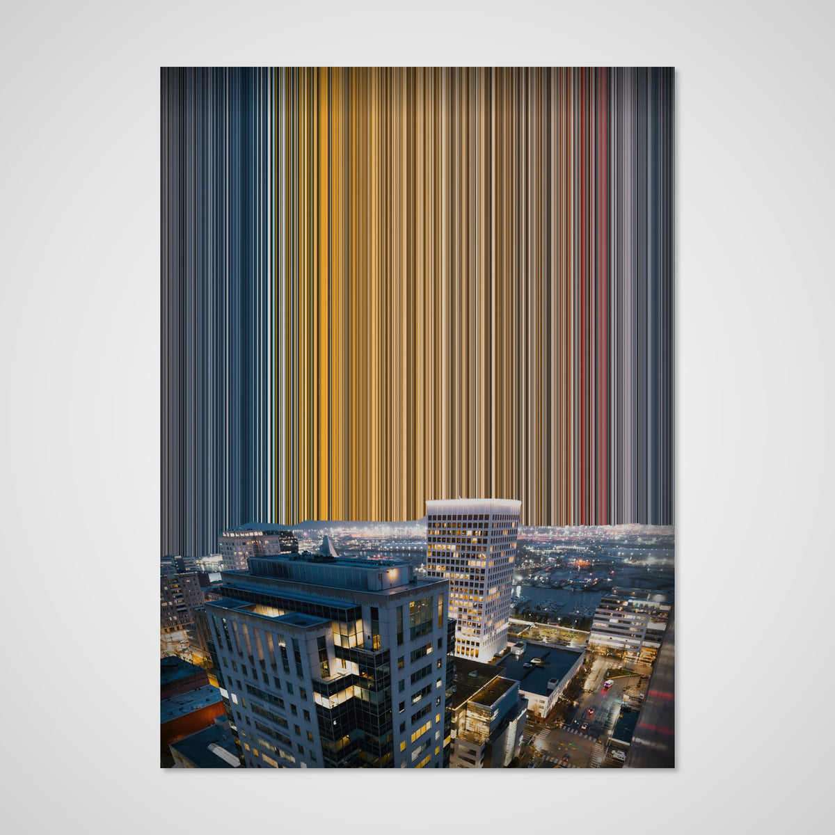 Lærred på 38 mm blindramme, 22×30"