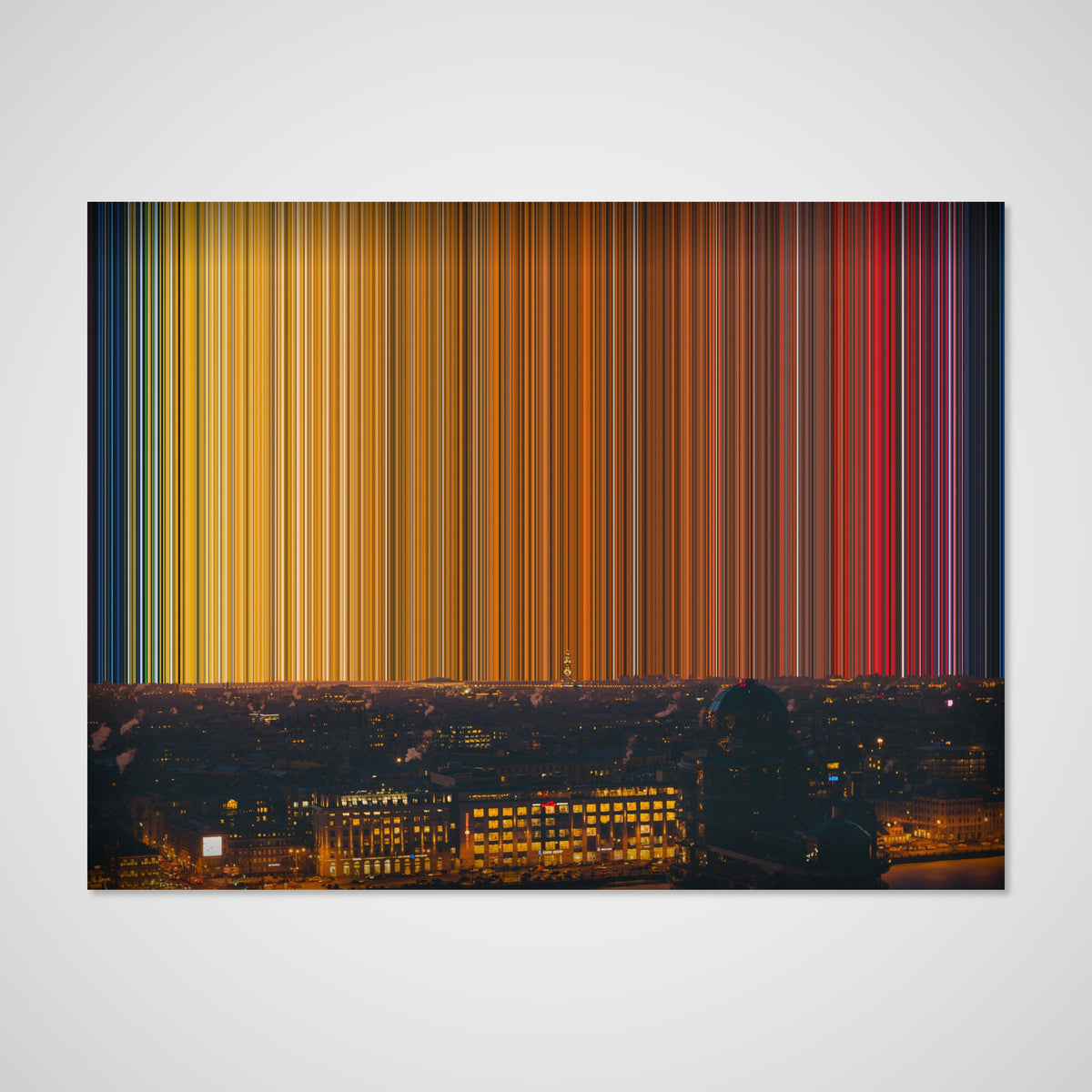 Lærred på 38 mm blindramme, 24×18"