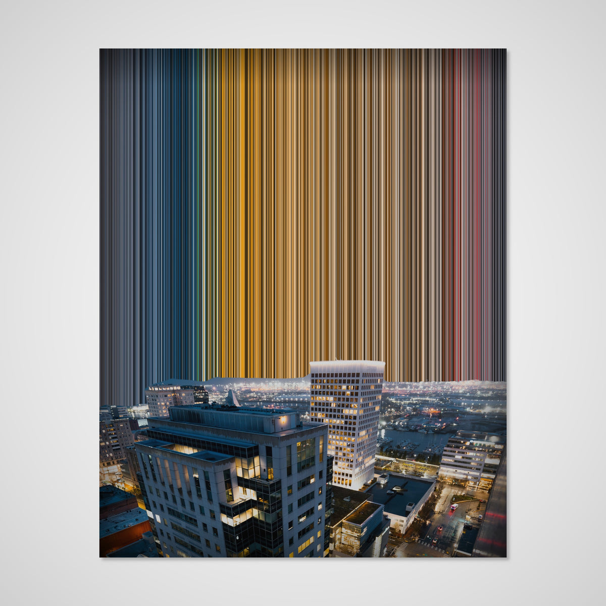 Lærred på 38 mm blindramme, 24×30"