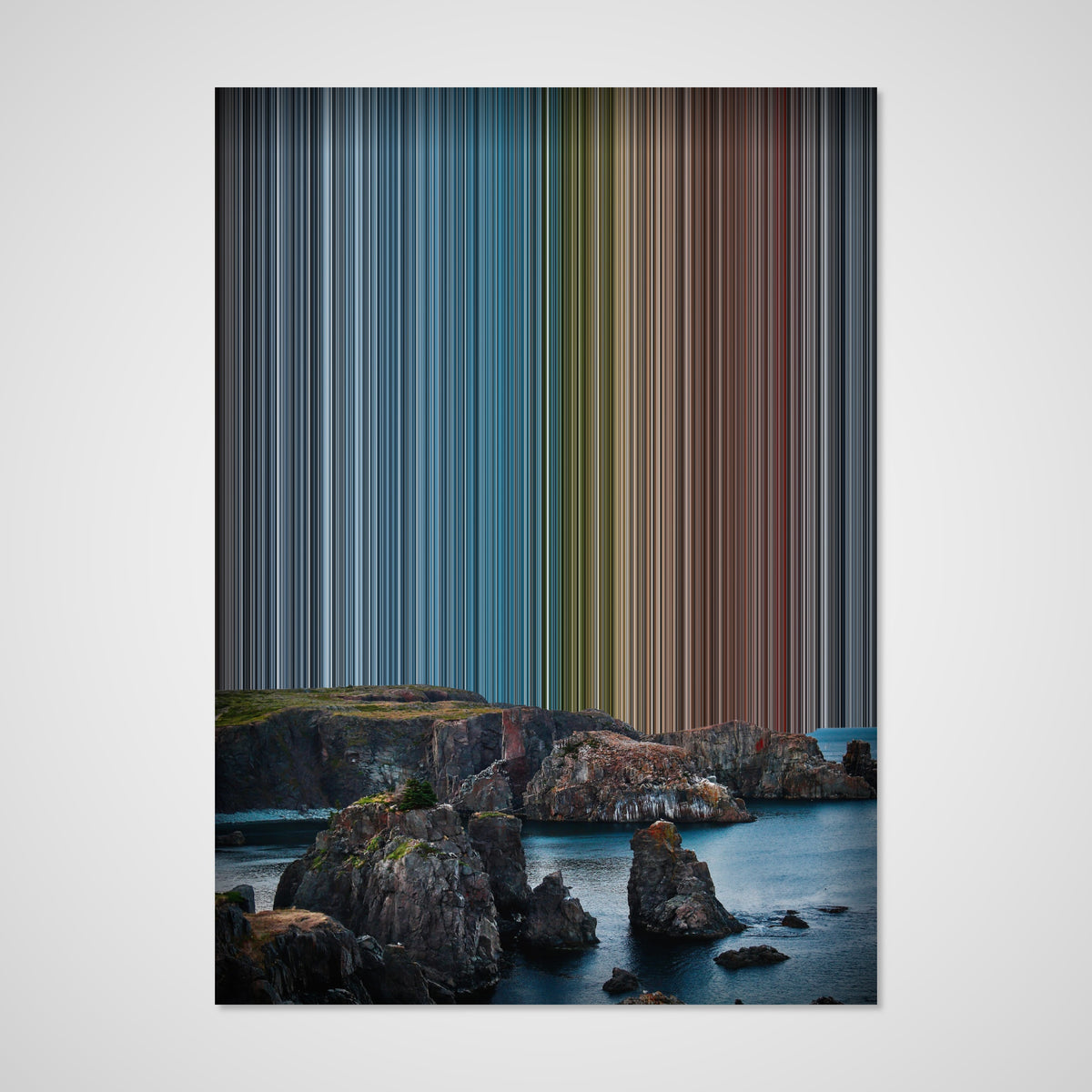 Newfoundland, Canada - Luminous Echoes No. 002 - CAN-38MM-SC-26X36_mockup