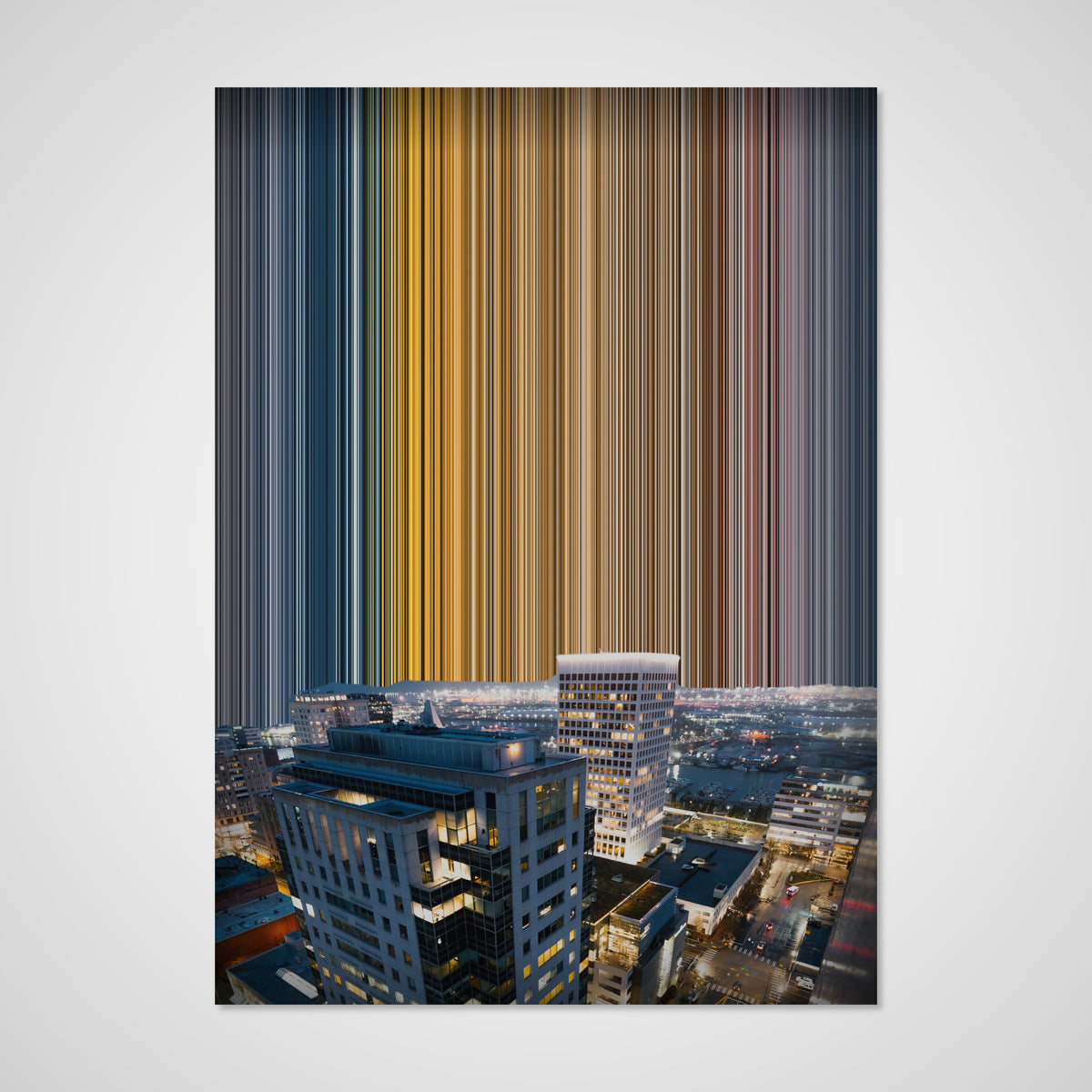 Lærred på 38 mm blindramme, 26×36"
