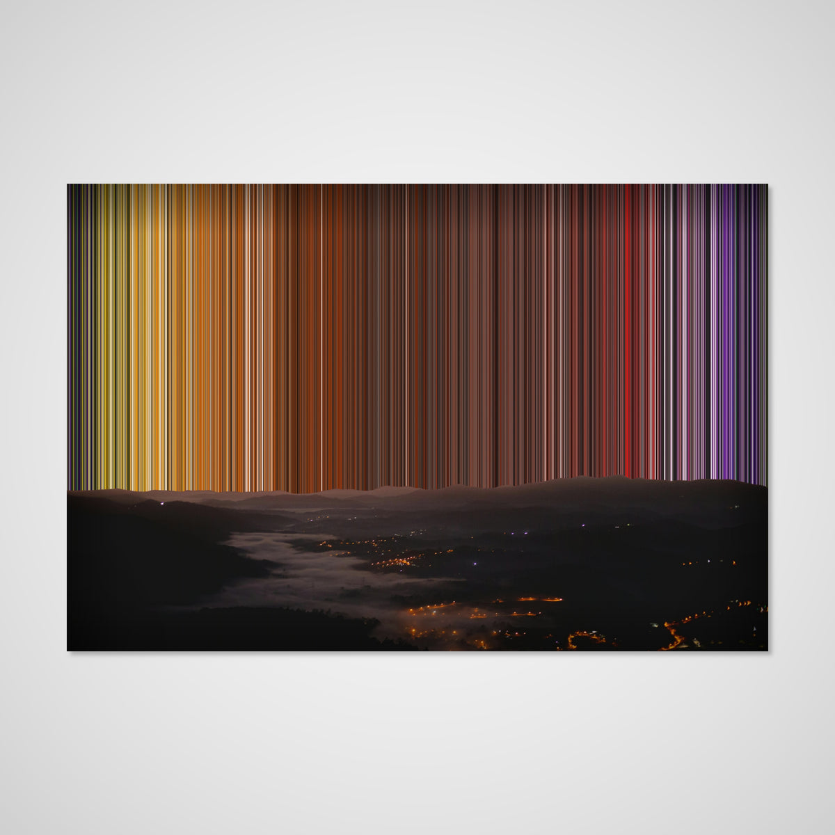 Toile sur châssis de 38 mm, format 30×20"