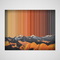 Toile sur châssis de 38 mm, format 30×24"