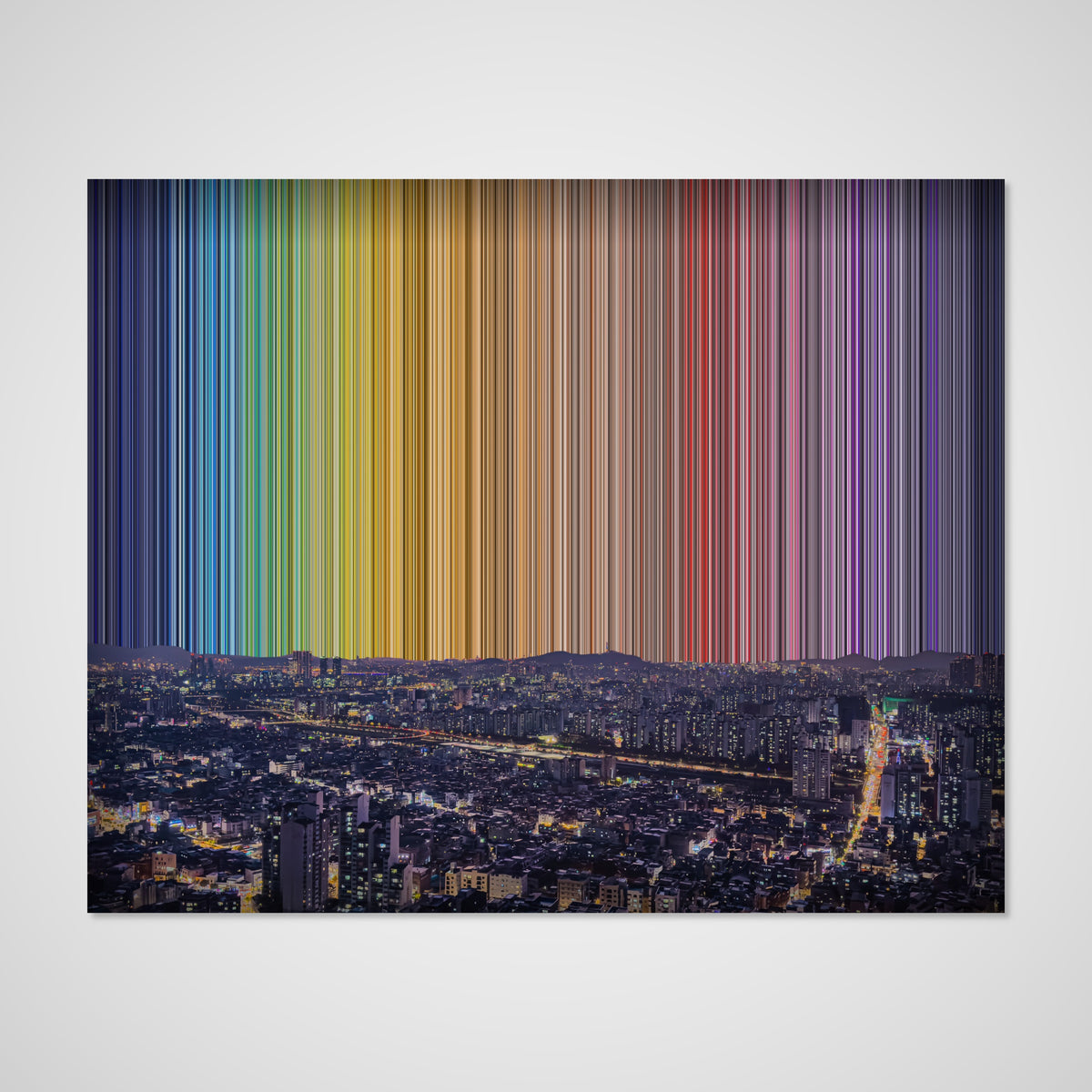Lærred på 38 mm blindramme, 30×24"