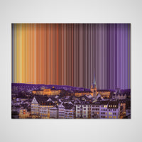 Lærred på 38 mm blindramme, 30×24"