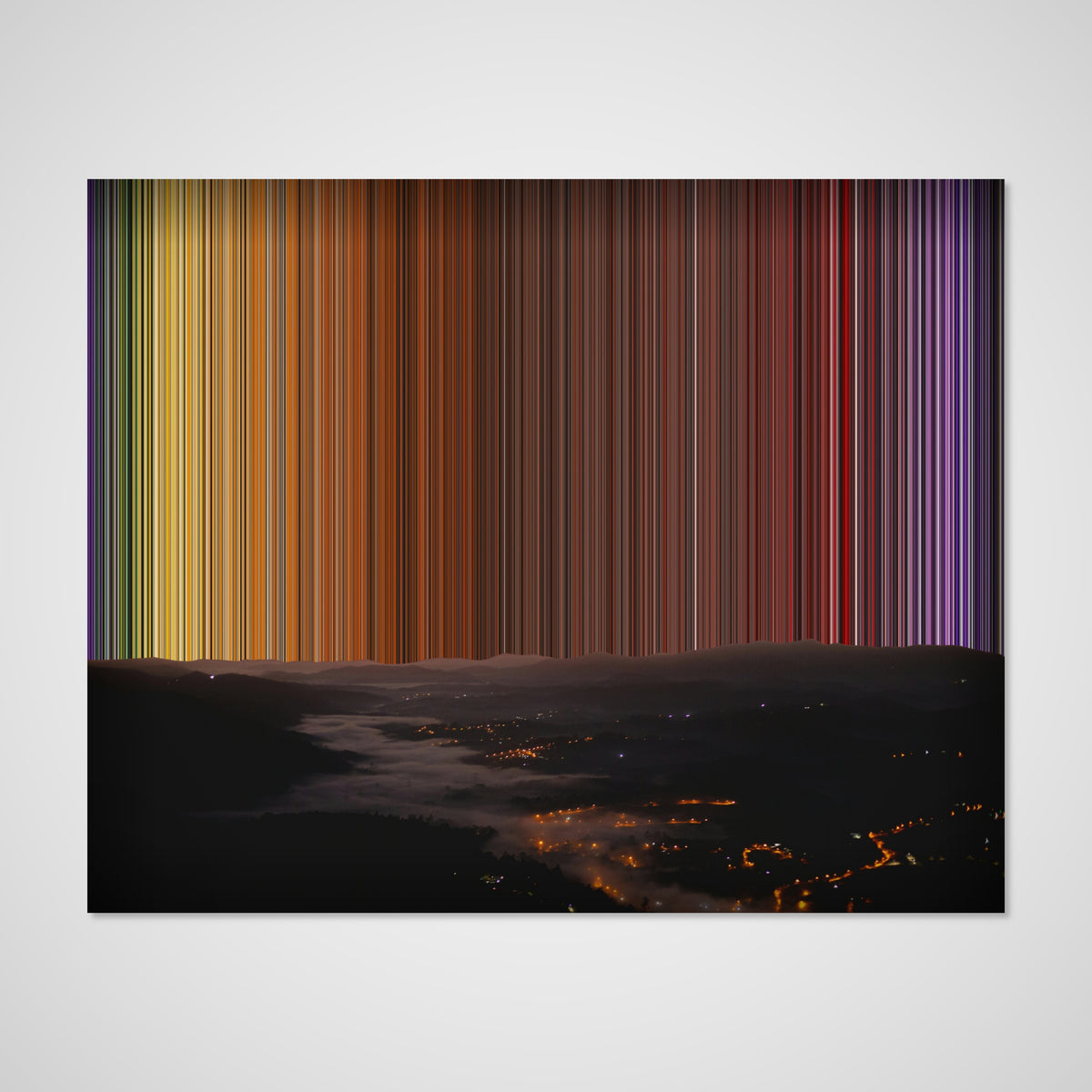 Toile sur châssis de 38 mm, format 30×24"