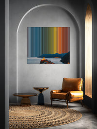 Vernazza, Italy - Lifestyle staging in modern interior - Gradienta