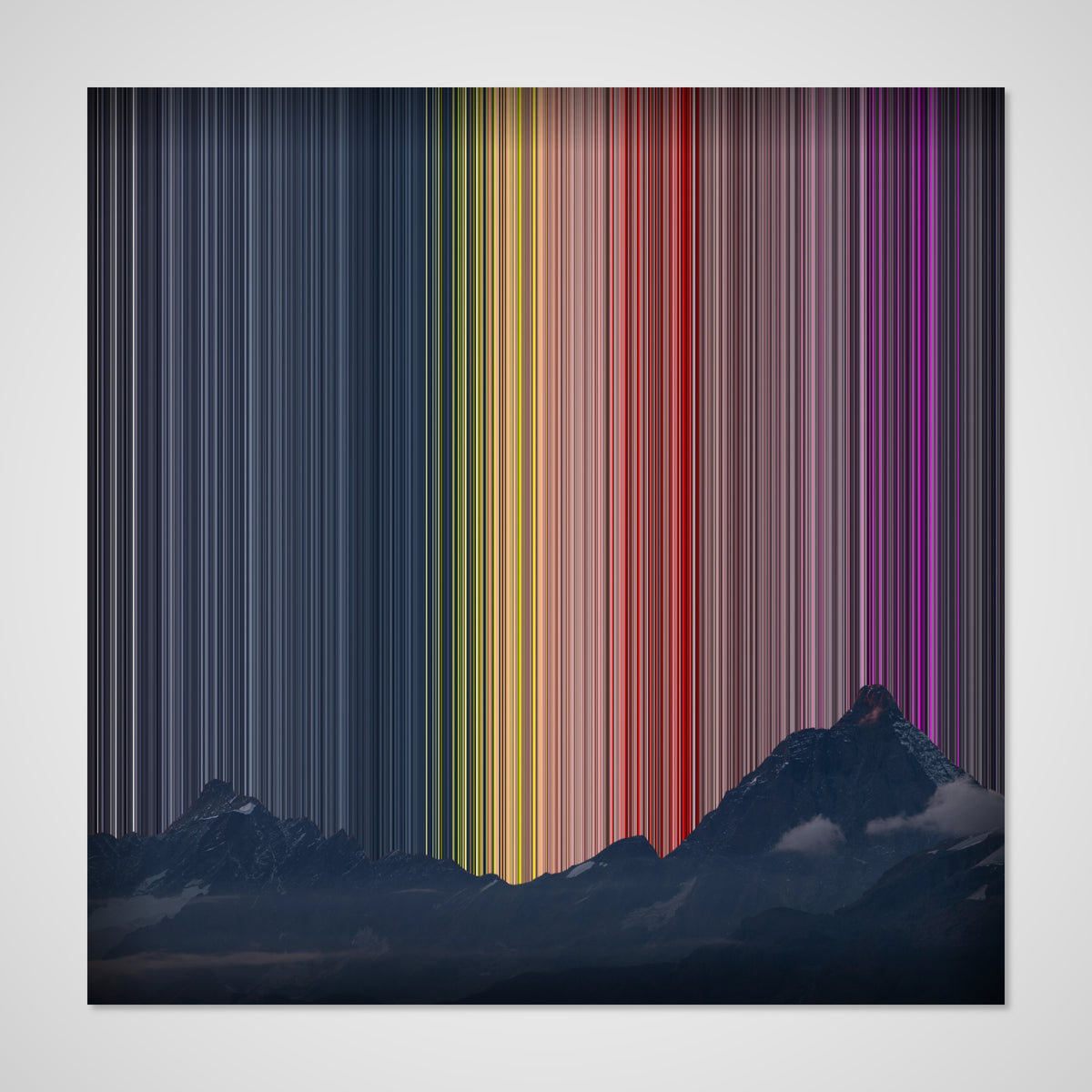 Lærred på 38 mm blindramme, 30×30"