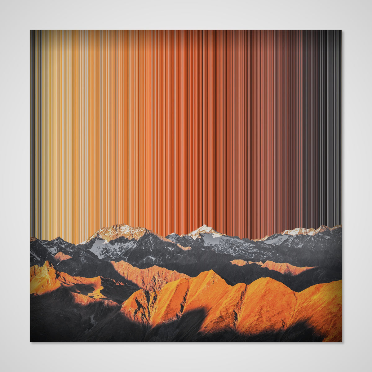 Toile sur châssis de 38 mm, format 30×30"