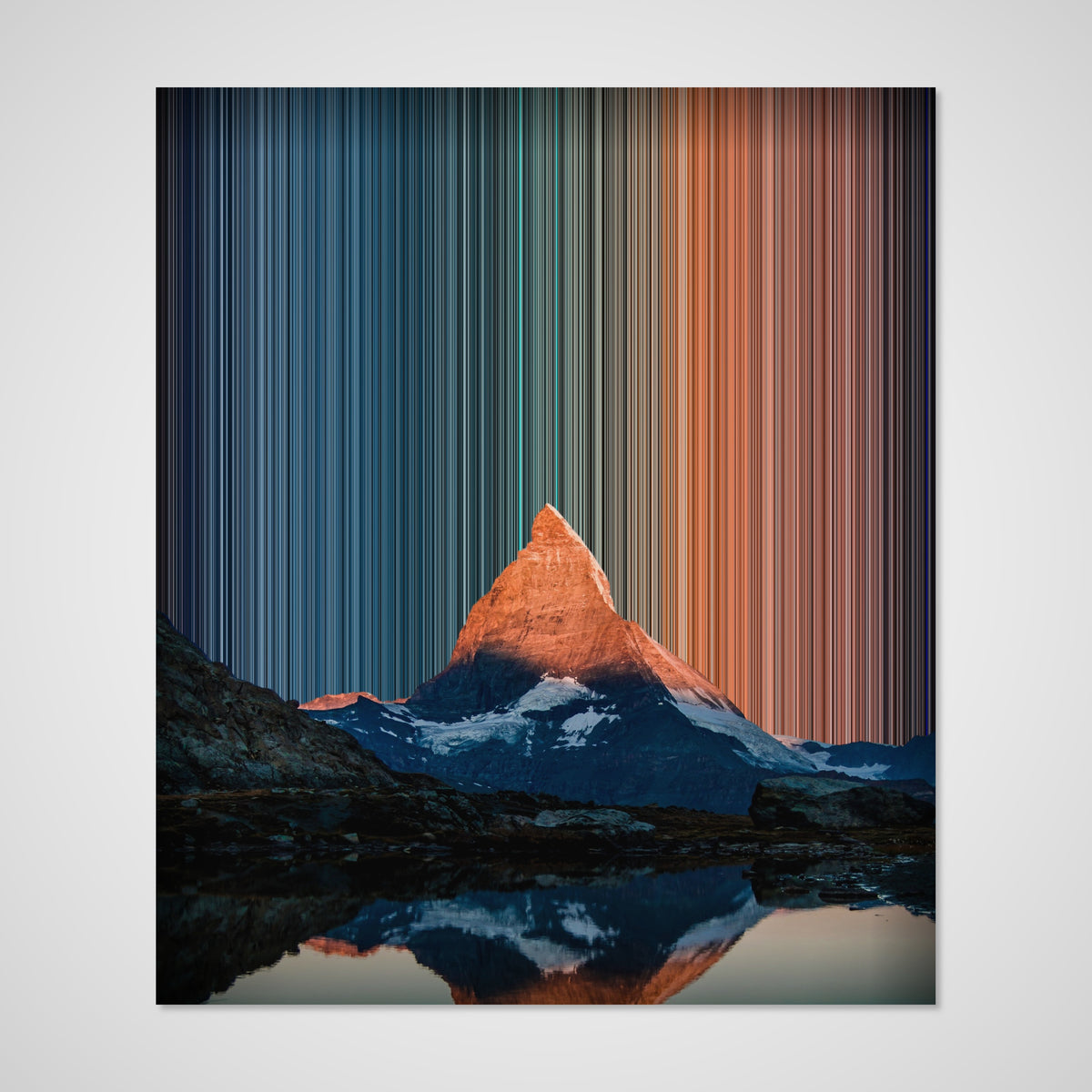 Leinwandbild auf 38 mm starkem Keilrahmen im Format 34×40"
