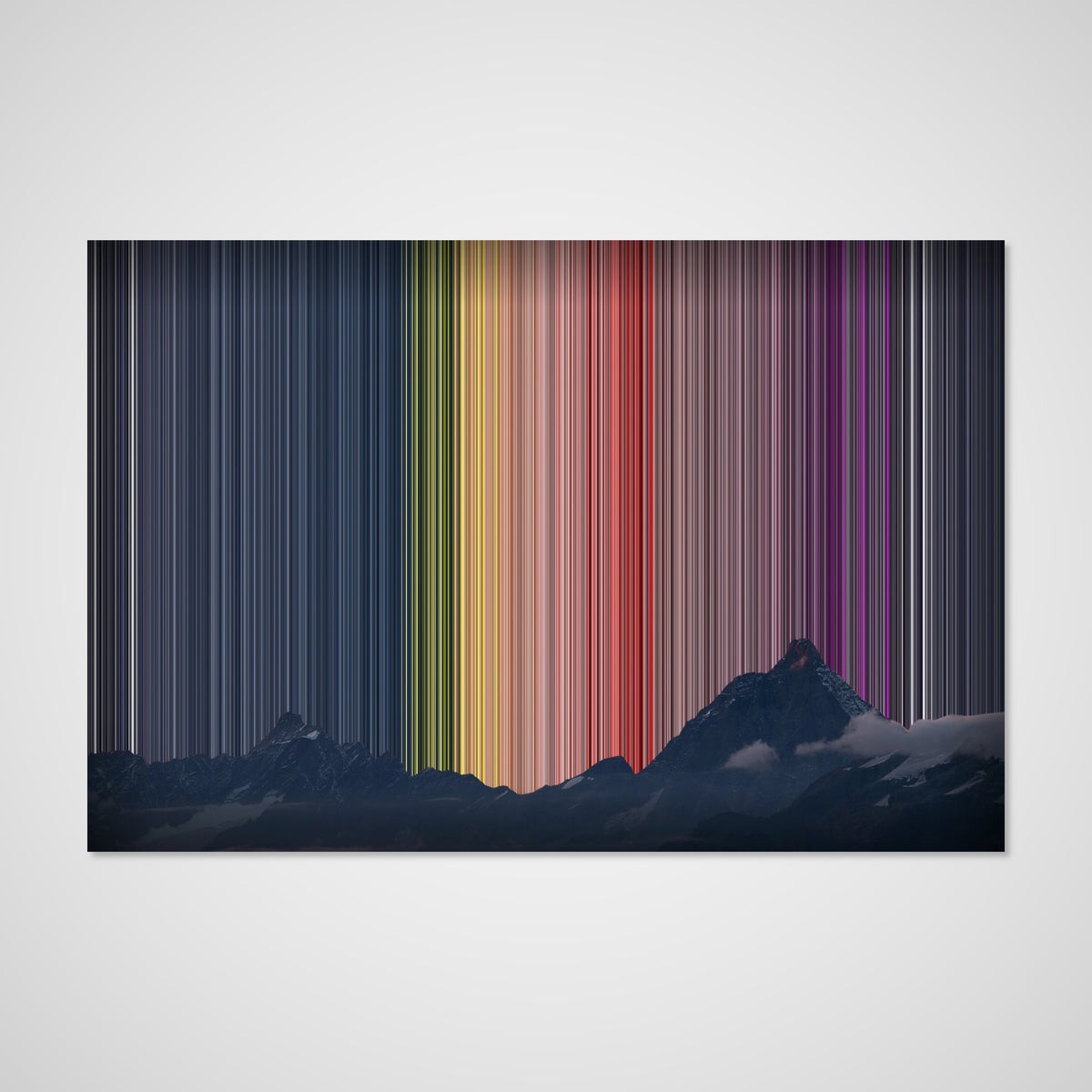 Lærred på 38 mm blindramme, 36×24"
