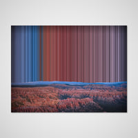 Lærred på 38 mm blindramme, 40×30"