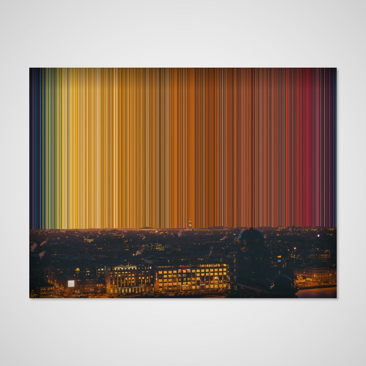 Lærred på 38 mm blindramme, 40×30"