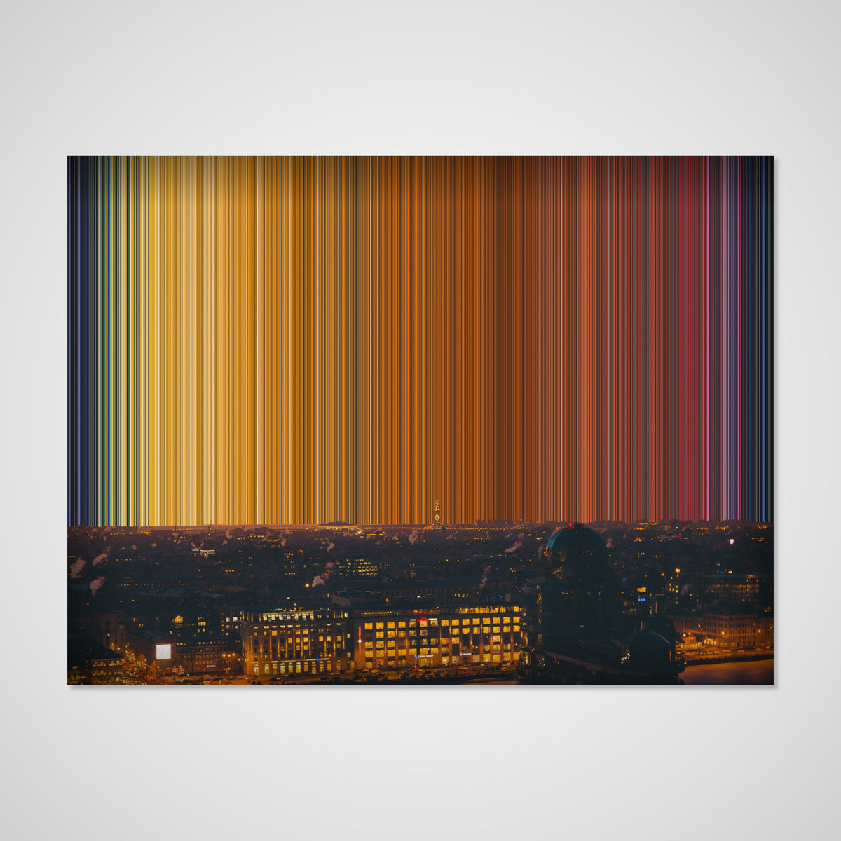 Lærred på 38 mm blindramme, 48×36"