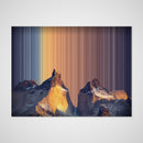 Leinwandbild auf 38 mm starkem Keilrahmen im Format 48×36"