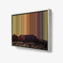 Cape Town, South Africa - 3D framed canvas view - Gradienta