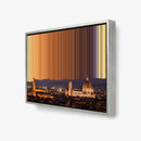 Florencia, Italia: vista en 3D del lienzo enmarcado
