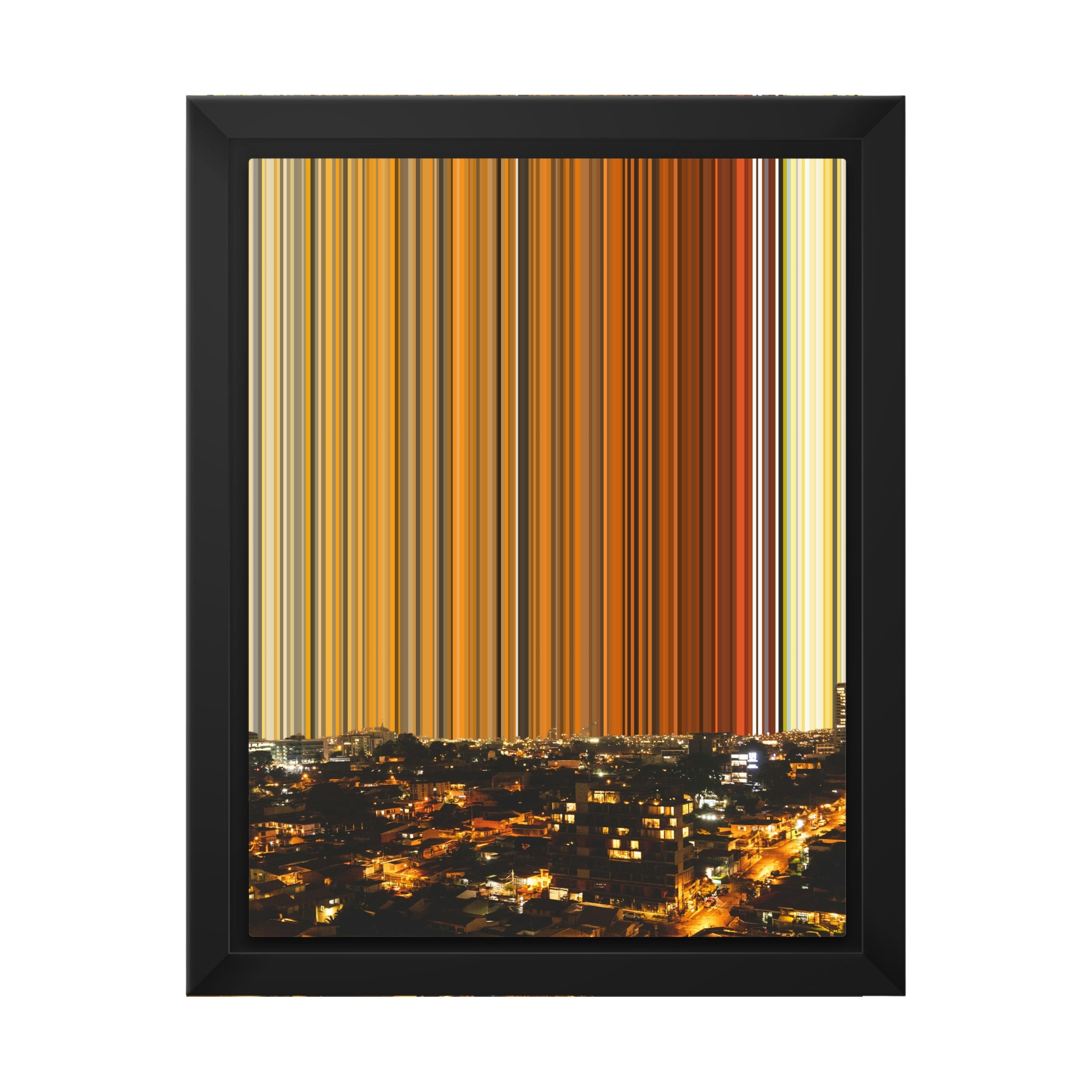 8×10" Framed Canvas - Black variant