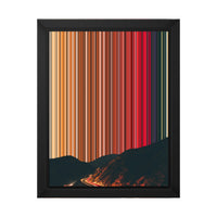 8×10" Framed Canvas - Black variant