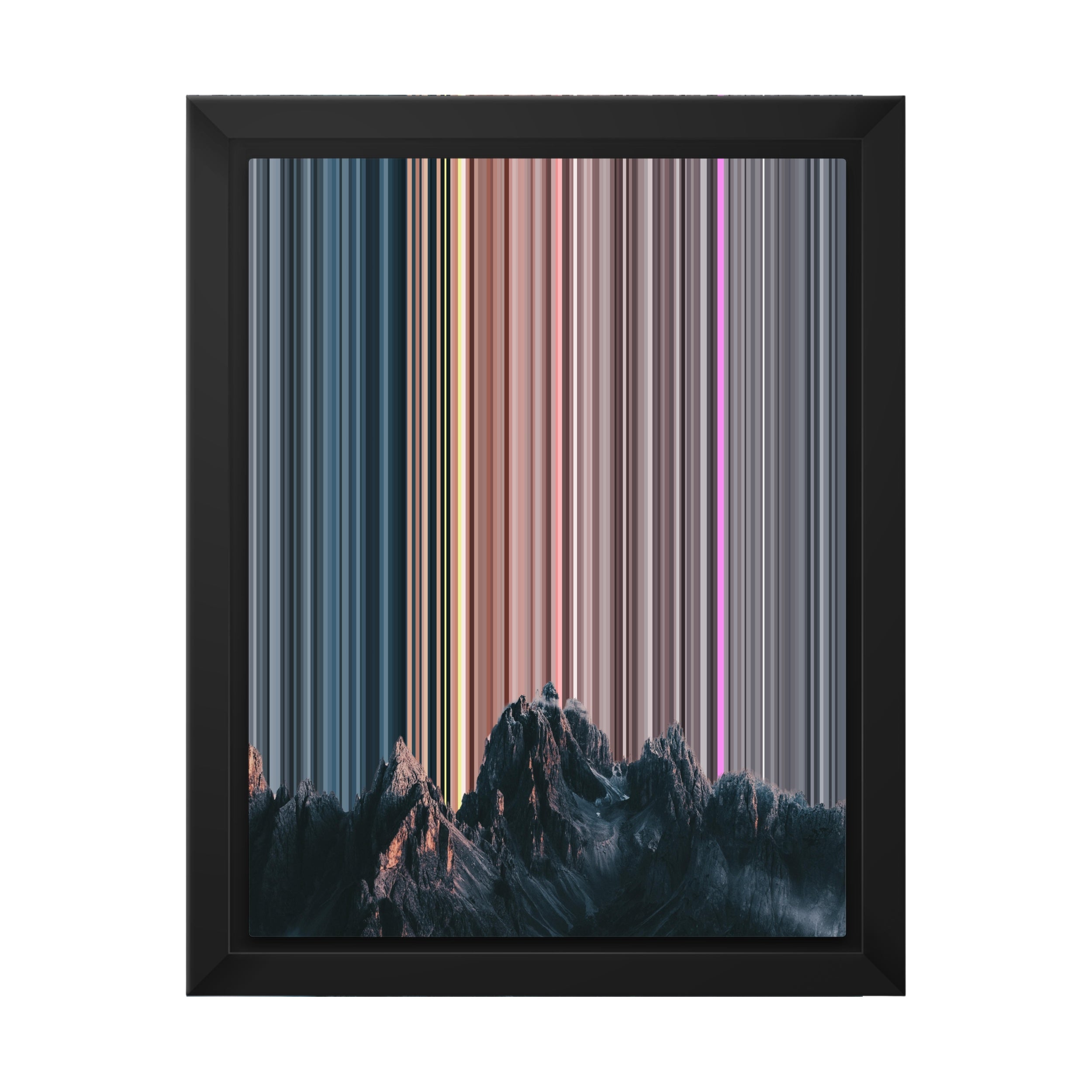 8×10" Framed Canvas - Black variant