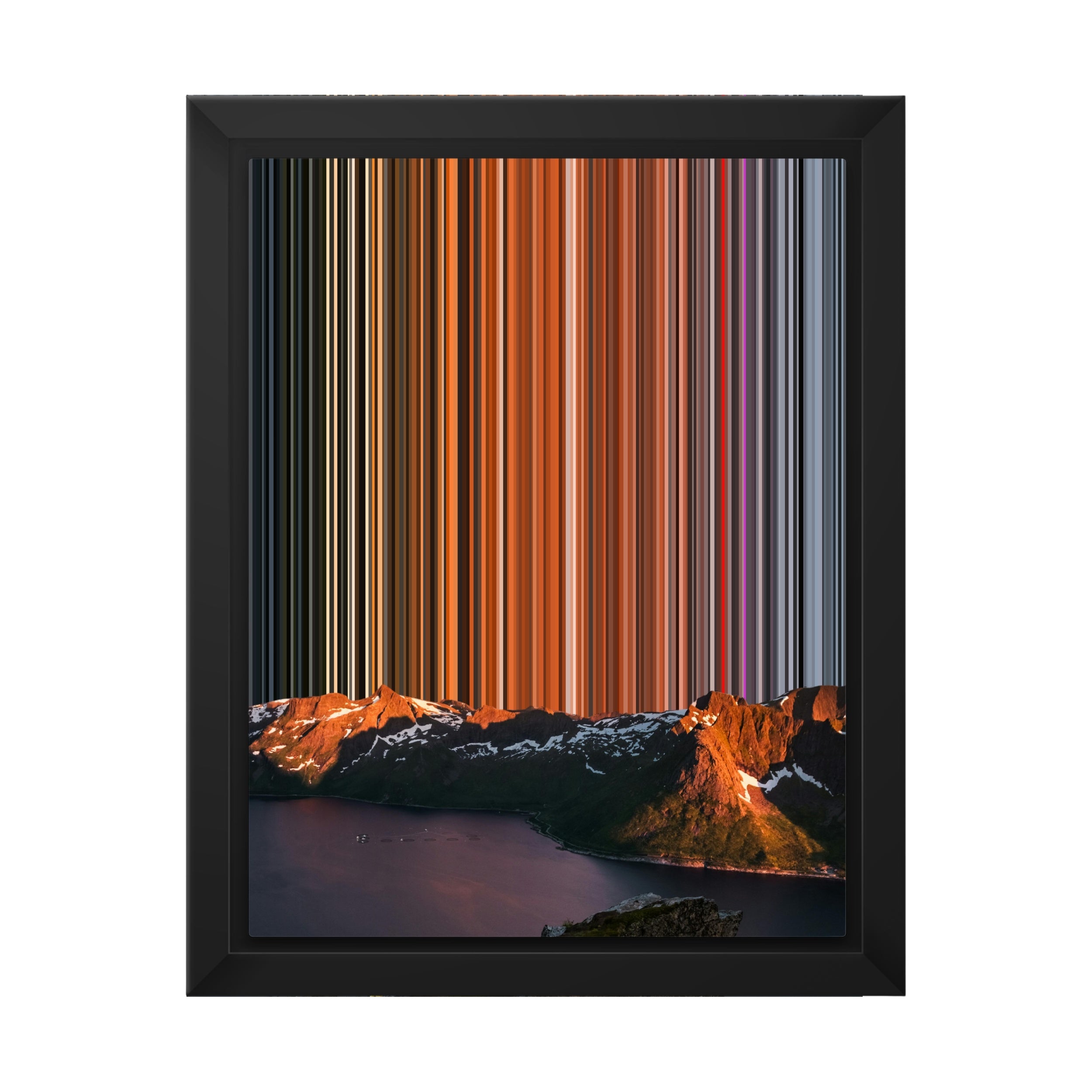 8×10" Framed Canvas - Black variant