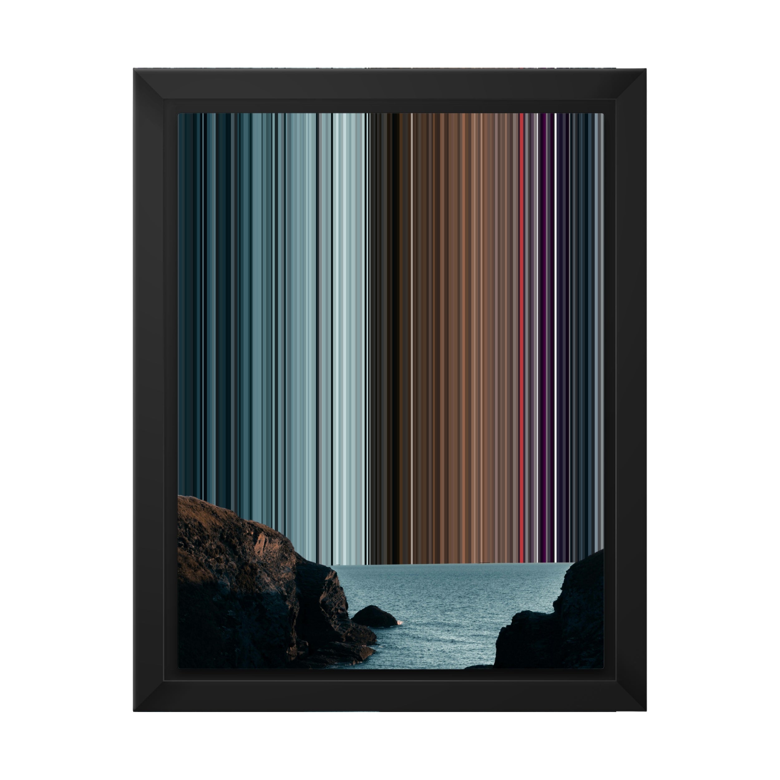 8×10" Framed Canvas - Black variant