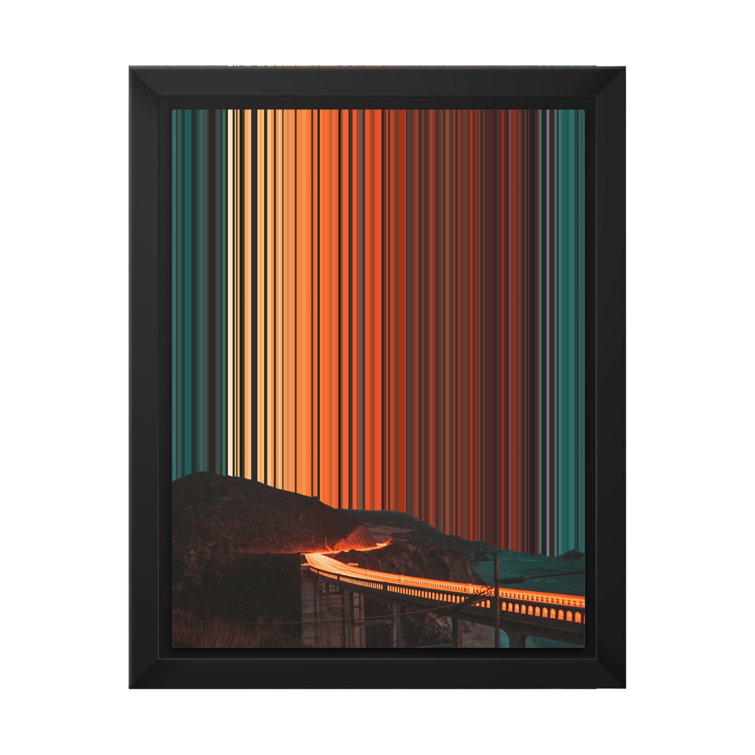 8×10" Framed Canvas - Black variant